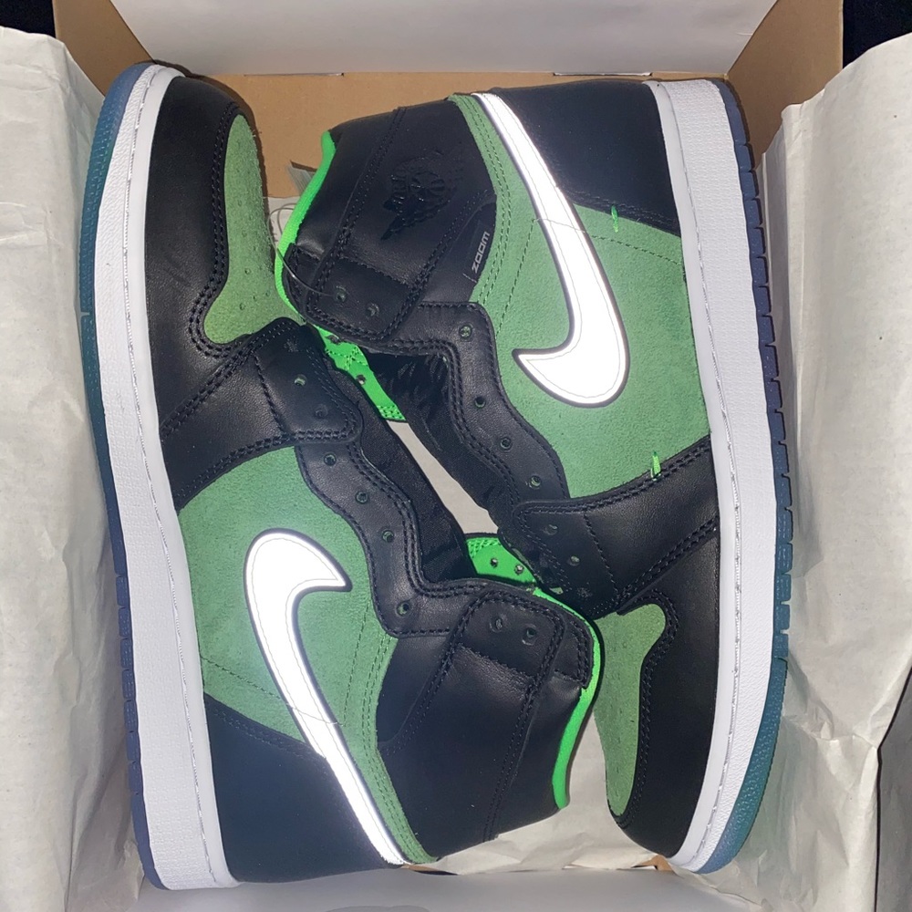 AIR JORDAN 1 HIGH ZOOM-“ZEN/RAGE